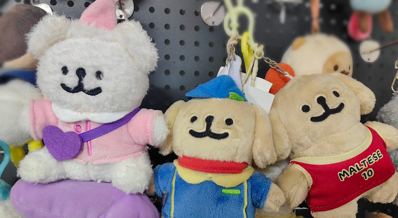 线条小狗IP绒毛衍生品 线条小狗IP绒毛衍生品